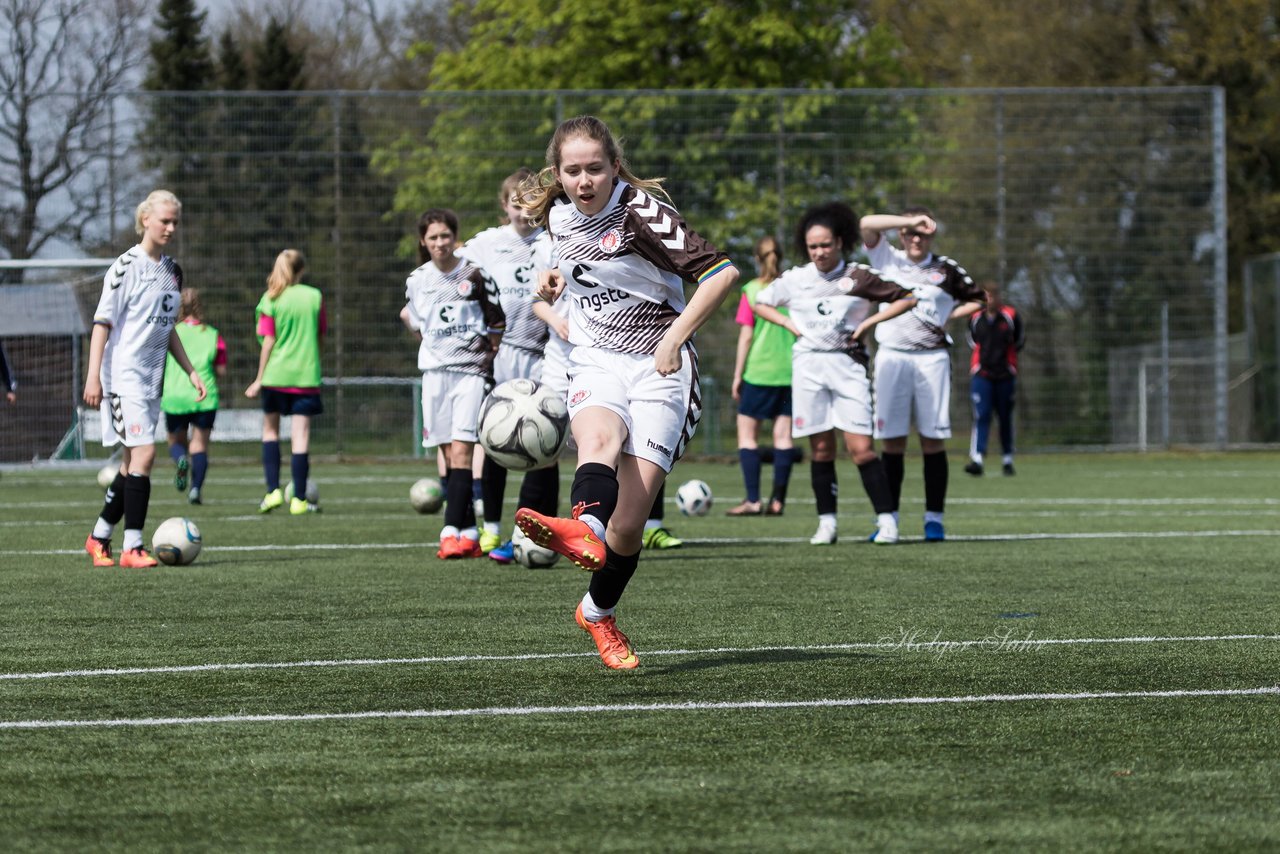 Bild 101 - B-Juniorinnen Ellerau - St. Pauli : Ergebnis: 1:1